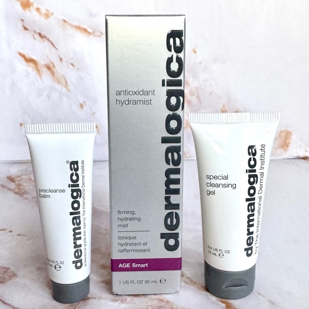 Dermalogica Antioxidant Hydramist Precleanse Balm Special Cleansing Gel Cleanser